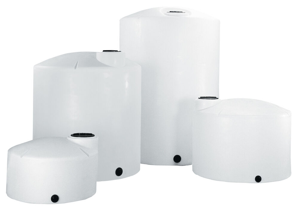 Norwesco Verticle Tank - White, 550 gal