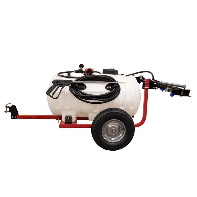 FIMCO Lawn and Garden Trailer Sprayer with 7 Nozzle Boom, 65-Gal