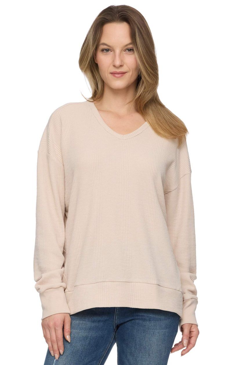Threadgrit Women's Sophia Long sleeve Tee