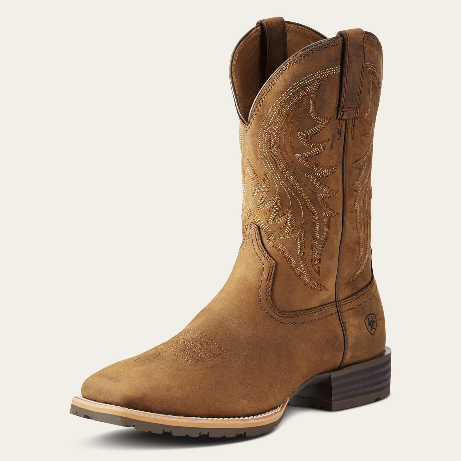 Ariat Men's Hybrid Rancher Waterproof Wide Square Toe Cowboy Boot