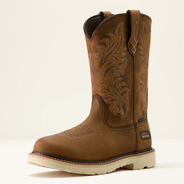 Ariat Men's Activator Argo Waterproof Round Toe Work Boot