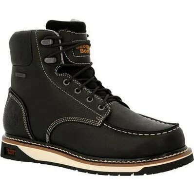 Georgia Men's AMP LT Wedge Waterproof Moc Toe Work Boot
