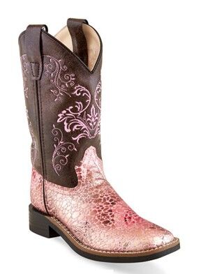 Jama Old West Kids' VB9154 Western Boot