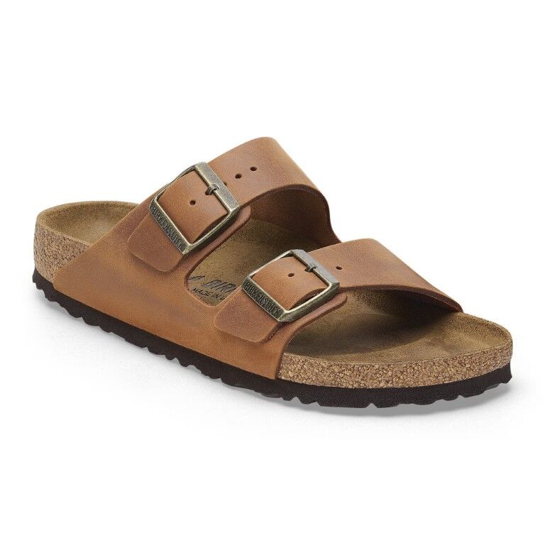 Birkenstock Men's Oiled Leather Arizona Sandal