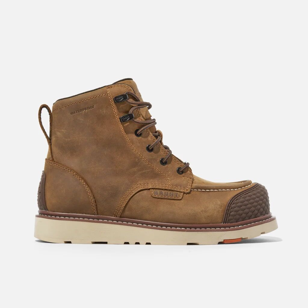 BRUNT Men's The Marin BRUNT Toe 6-In Waterproof Composite Toe Work Boot