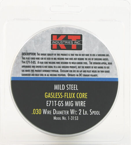 KT Industries Flux Core Mig Wire 030 2 lb
