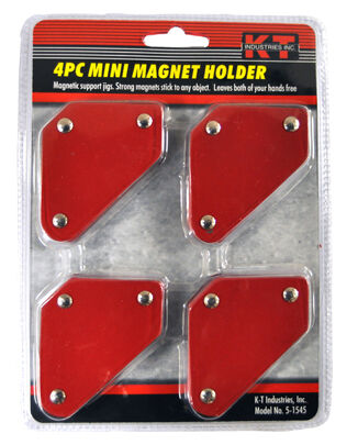 KT Industries 4 Pc Mini Magnetic Holder Set
