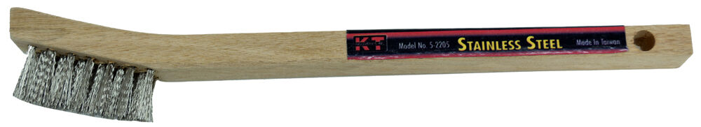 KT Industries Small Stainless Steal Cleaning Brush