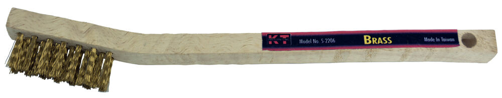 KT Industries Small Brass Cleaning Brush
