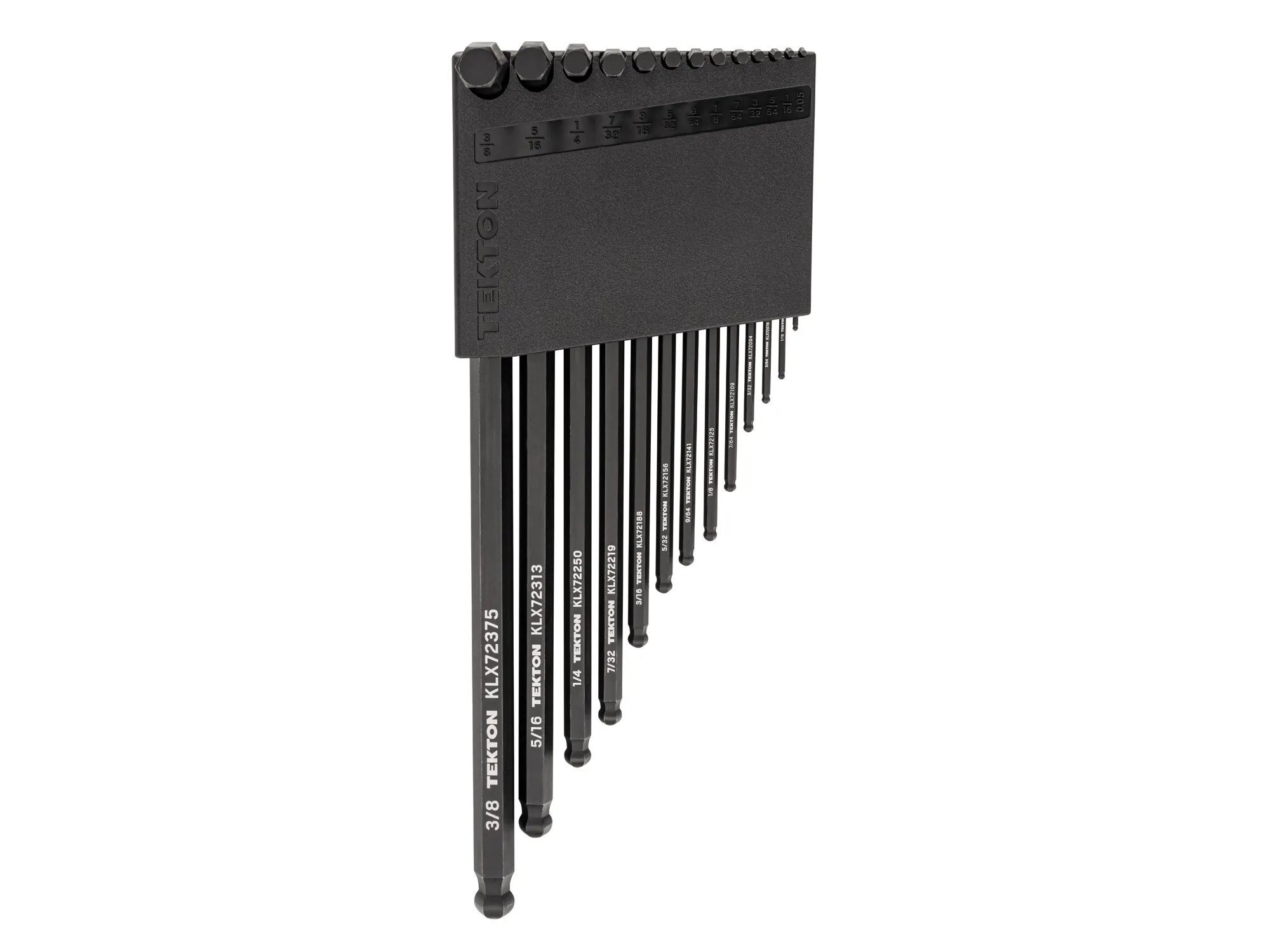 Tekton Ball End Hex L-Key Set with Holder, 13-Pc