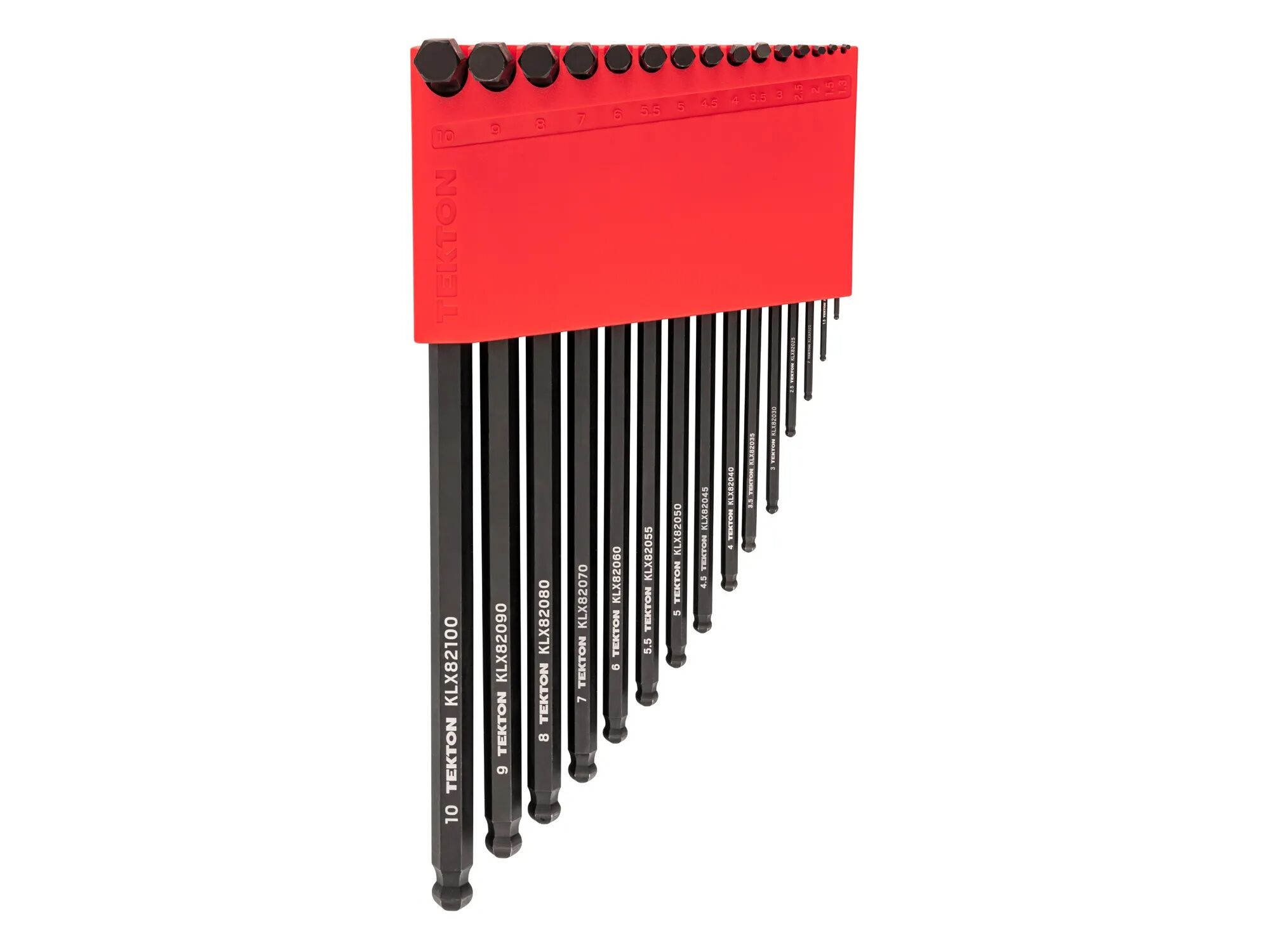 Tekton Ball End Hex L-Key Set With Holder, 15-Pc