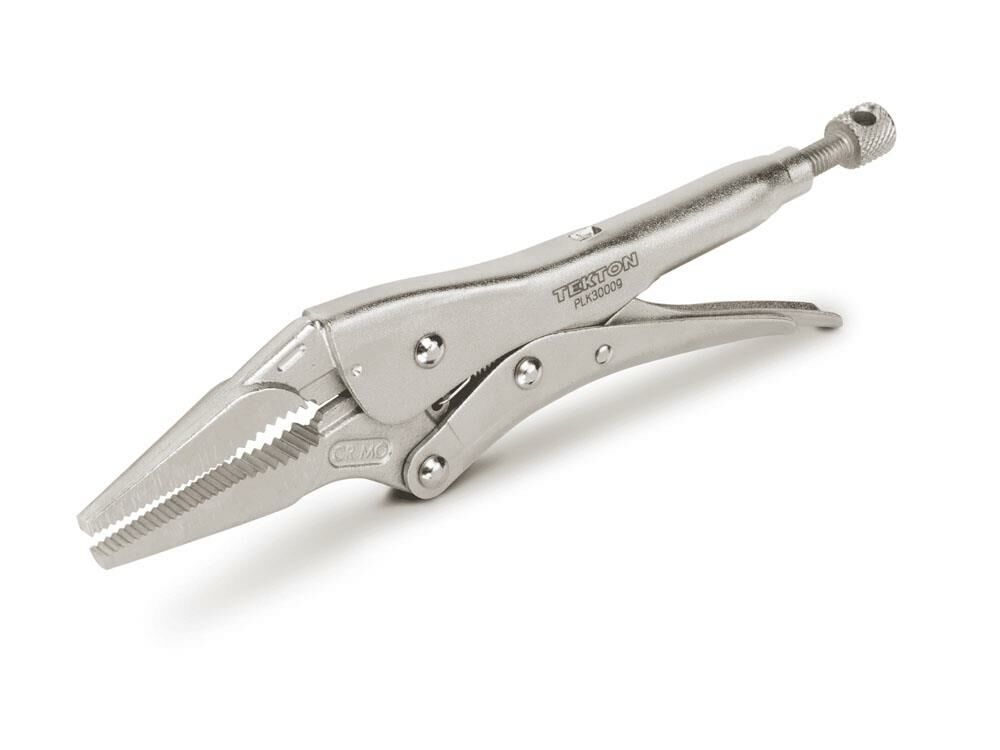 Tekton Long Nose Lockng Pliers - 9 in