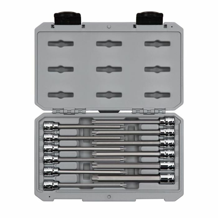 Tekton 3/8 in Drive Long Torx Bit Socket Set
