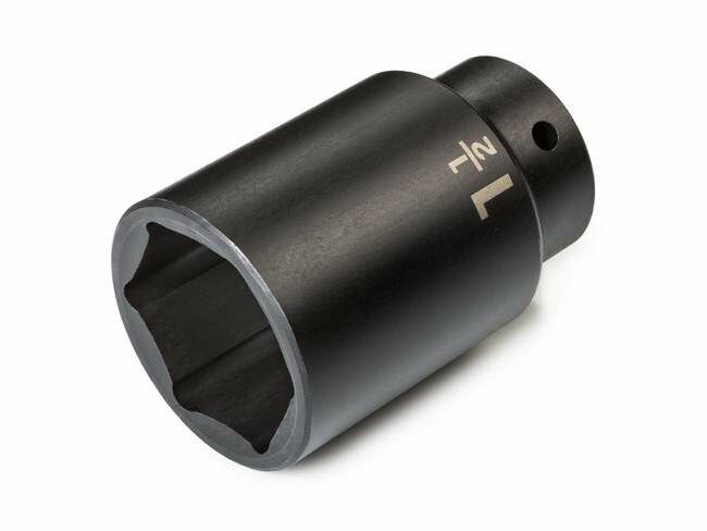 Tekton Standard 6 Point, 1/2 in Drive Deep Impact Socket - 1 1/2 in