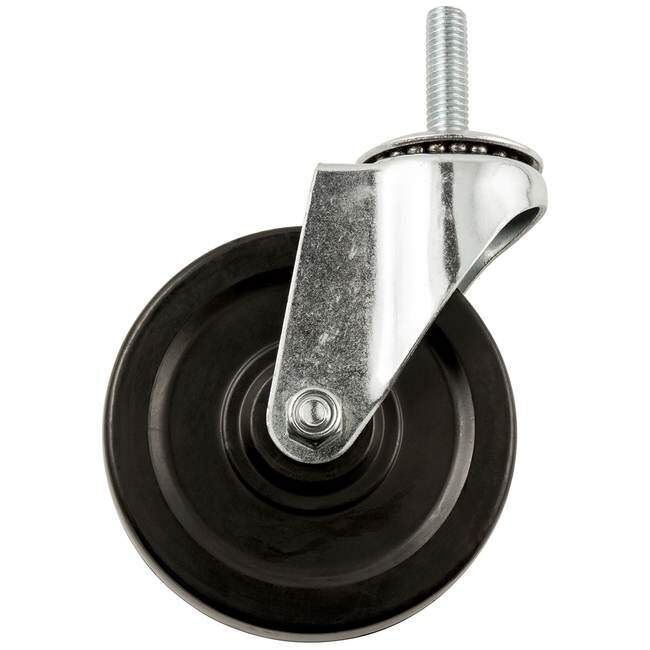Waxman Caster Wheel With Threaded Stem, 4-In