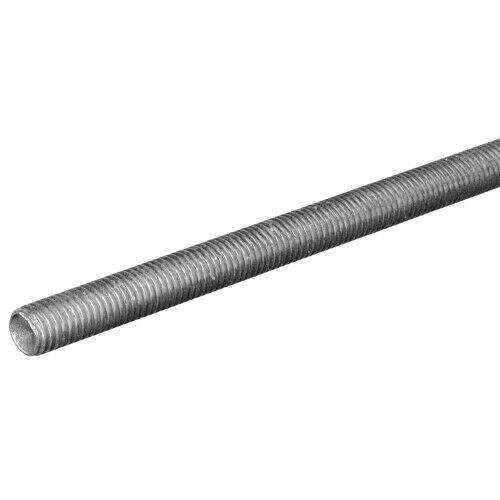 Hillman Zinc Threaded Coarse Rods - 3/8" X 3'