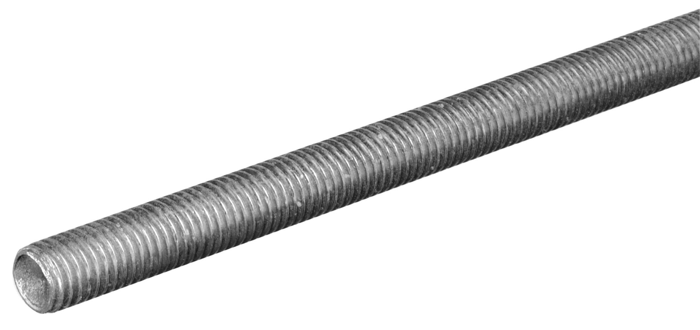 Hillman SteelWorks Coarse Threaded Rod Zinc-Plated, 3/8-In - 16 x 2-Ft