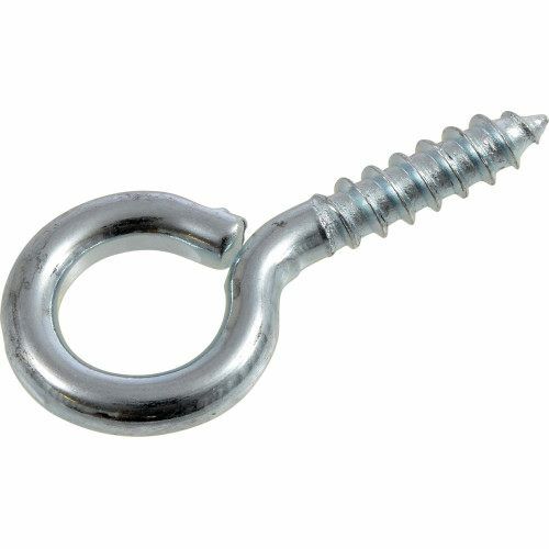 Hillman Hardware Essentials Large Zinc Screw Eyes - 0.363" X 3-7/8"