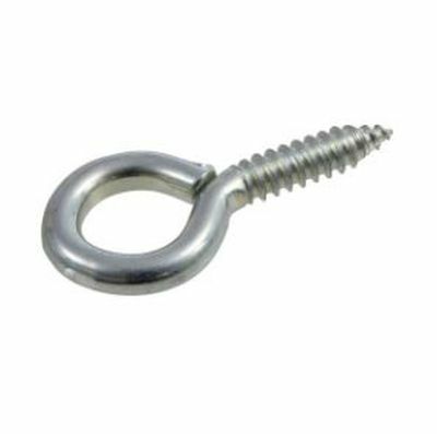 Hillman Large Zinc Screw Eyes - 6.9 in