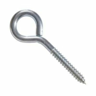 Hillman Lag Thread Screw Eyes - 6.1 in