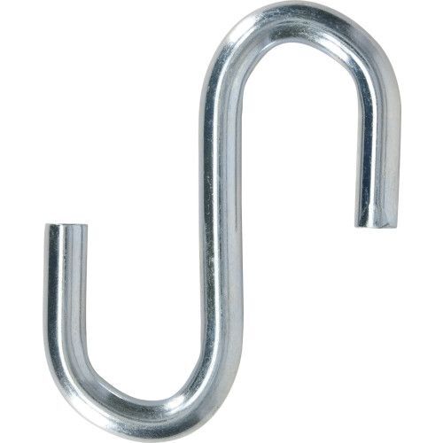 Hillman Hardware Essentials S-Hook Zinc, 4-In, 5-Pk