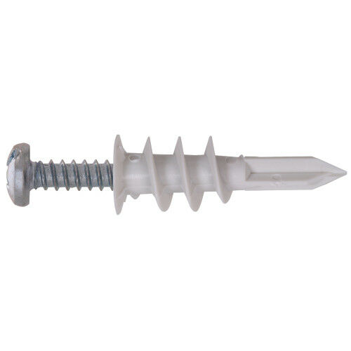 Hillman Nylon Wallboard Anchor Php Sms 1-1/4 In, #8