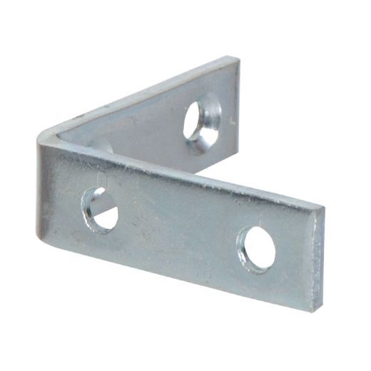 Hillman Hardware Essentials Corner Brace Zinc, 2-In x 5/8-In