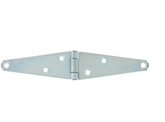 Hillman Zinc Heavy Duty Strap-Hinges - 4 In, Zinc