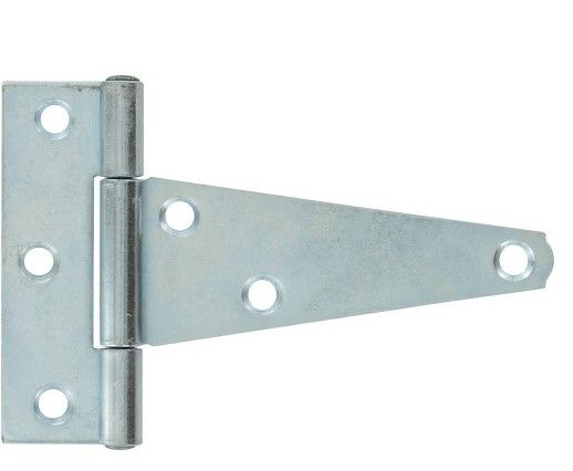 Hillman Zinc Heavy Duty T-Hinges - 4 In, Zinc