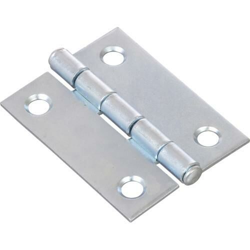Hillman Narrow Door Hinges Fixed Pin 2"