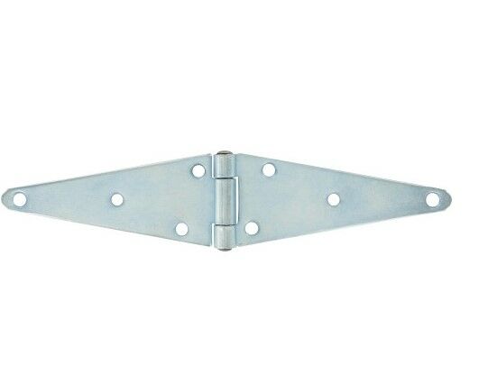 Hillman Zinc Heavy Duty Strap-Hinges - 6 In, Zinc