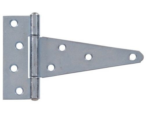 Hillman White Heavy Duty T-Hinges - 5 In, Zinc