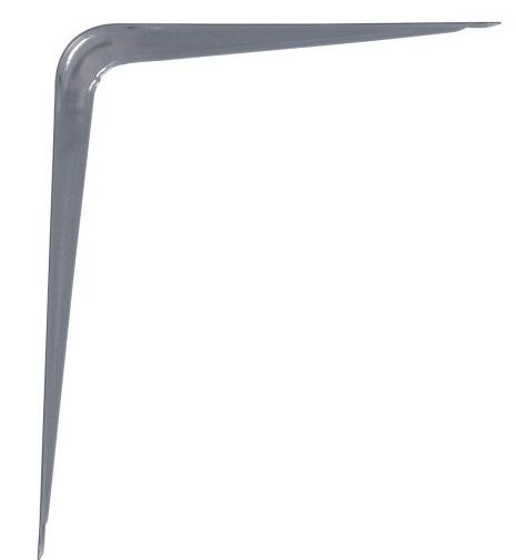 Hillman Shelf Brackets - 5 in X 6 in, Gray