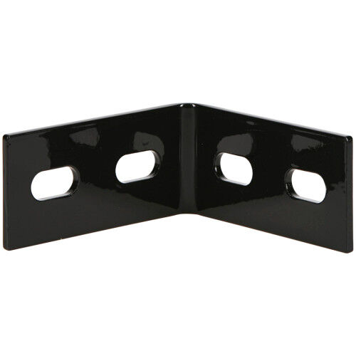 Hillman Hardware Essentials Black Heavy Duty Corner Brace, 3 1/10-In x 1 1/2-In x 1/8-In