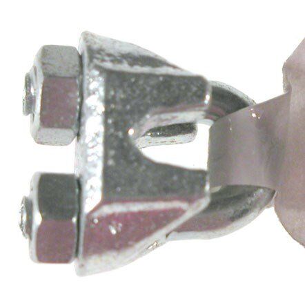 Koch Industries Malleable Wire Rope Clips, 3/8-In