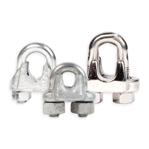 Koch Industries Zinc Plated Malleable Iron Wire Rope Clip, 3/16-In