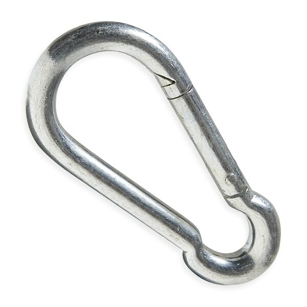 Koch Industries Zinc Carabiner Spring Snap, 2 3/4-In x 3/8-In