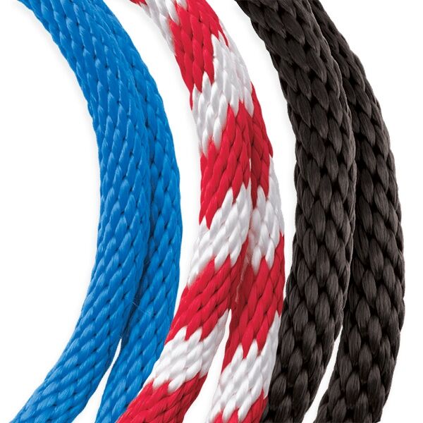 Koch Industries Blue Solid Braid Polypropylene Rope, 3/8-In (Sold by The Foot)