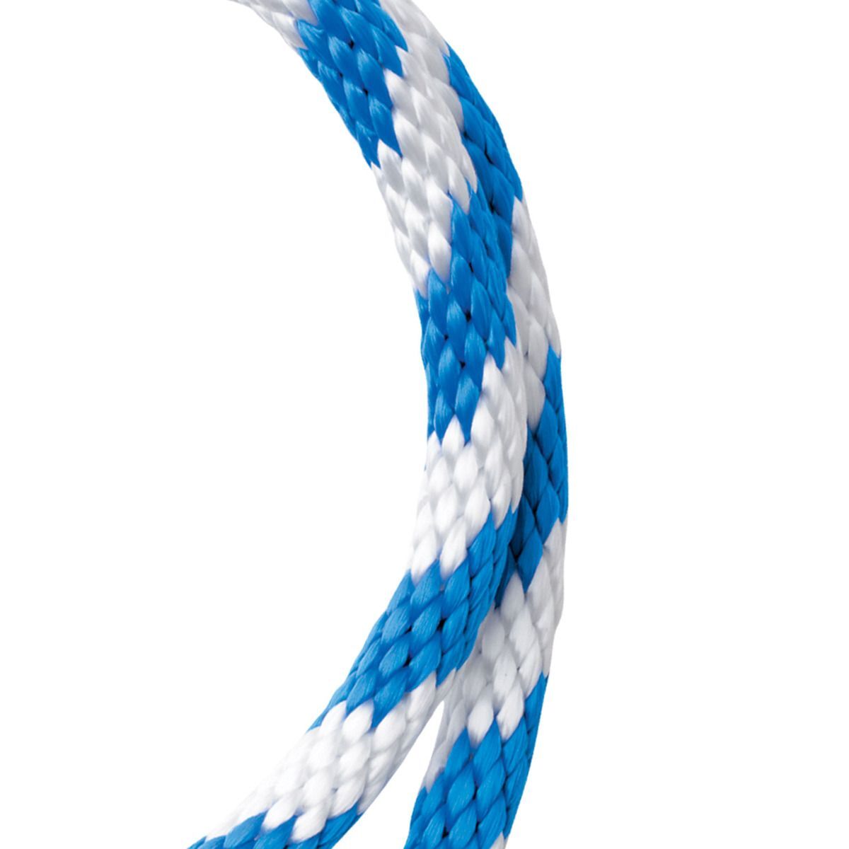 Koch Industries Blue/White Solid Braid Polypropylene Rope, 5/8-In (Sold By The Foot)