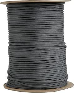 Koch Industries Gray 550 Paracord, 5/32-In, Sold By The Foot