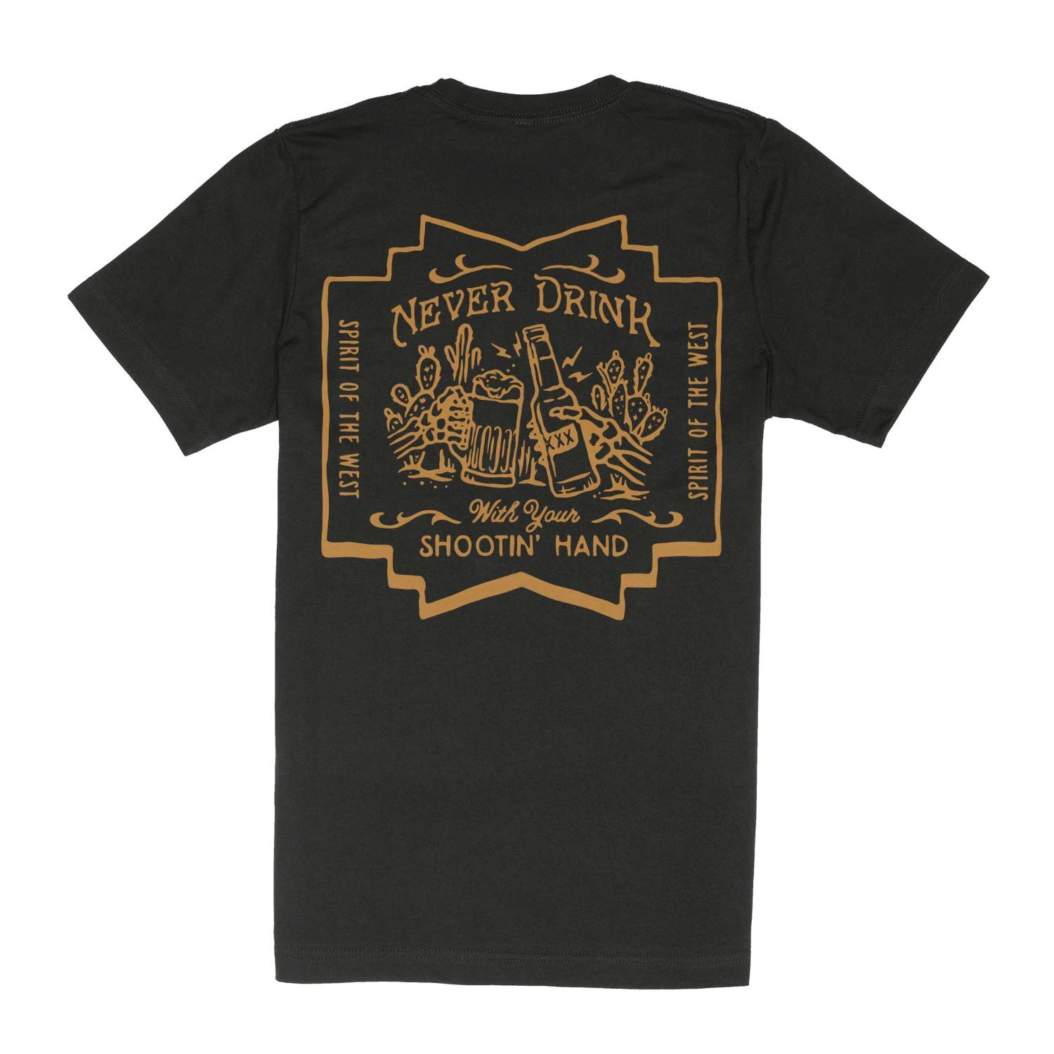 Sendero Provisions Co. Men's ¡Salud! Edition Shootin' Hand T-Shirt