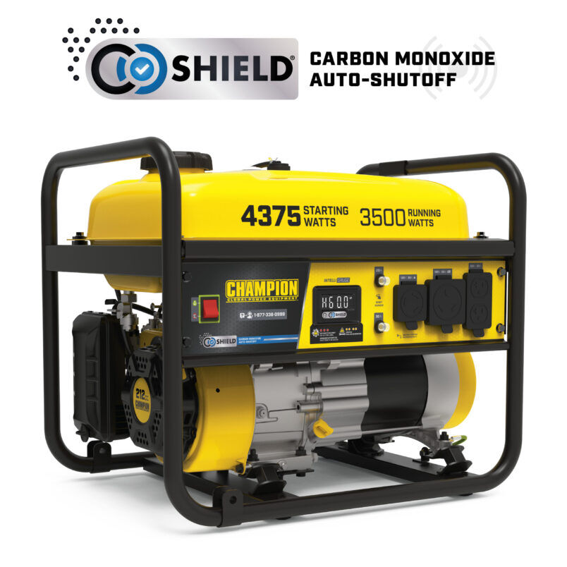 Champion Power Equipment 3500-Watt Portable Gas CO Shield Generator