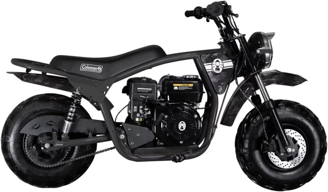Coleman B200RSV Gas-Powered Rear Suspension Minibike, 196-cc