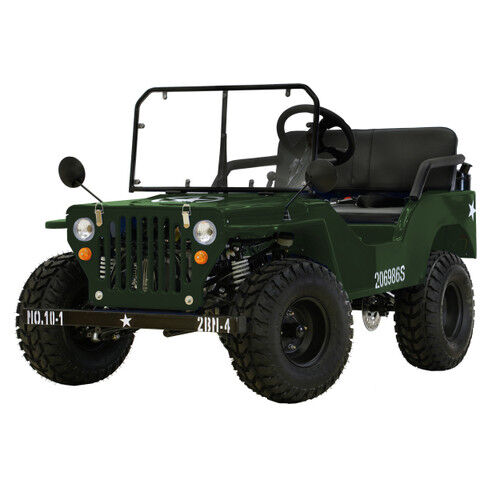 Massimo Mini Jeep - Green