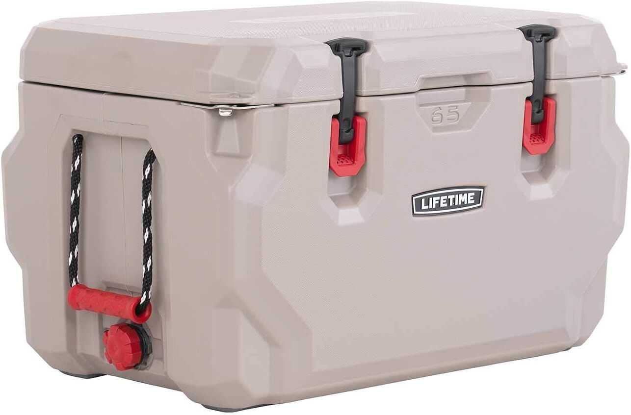 Lifetime High Performance Cooler - Khaki, 65 qt