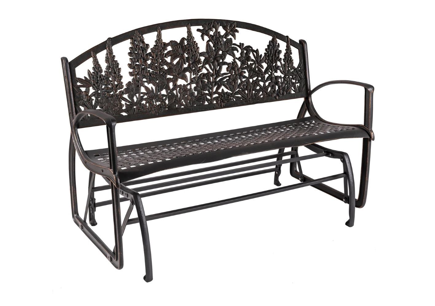 Painted Sky Designs Wildflower Glider Bench