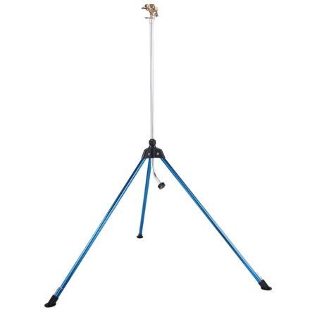 Dramm Blue ColorStorm Tripod 0°-360° Pattern Impulse Sprinkler, 35-Ft