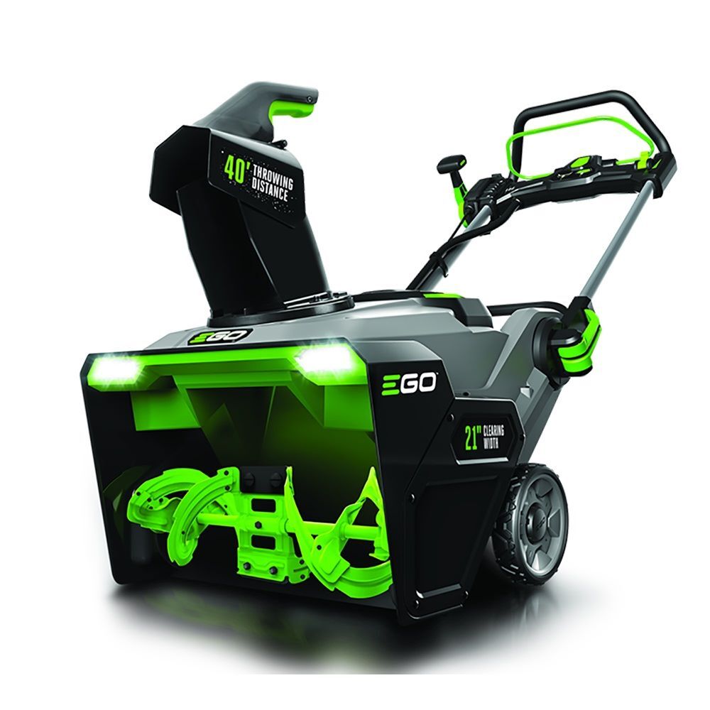 EGO POWER+ Battery Powered Single Stage Peak Power Snow Blower With Steel Auger, 21-In