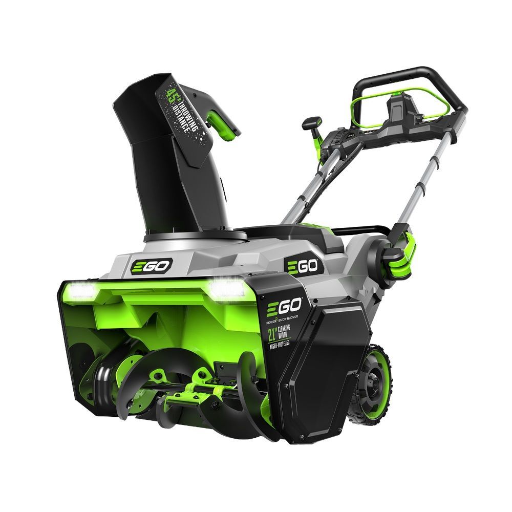 EGO POWER+ Battery Powered Single Stage Auger-Propelled Peak Power Snow Blower, 21-In