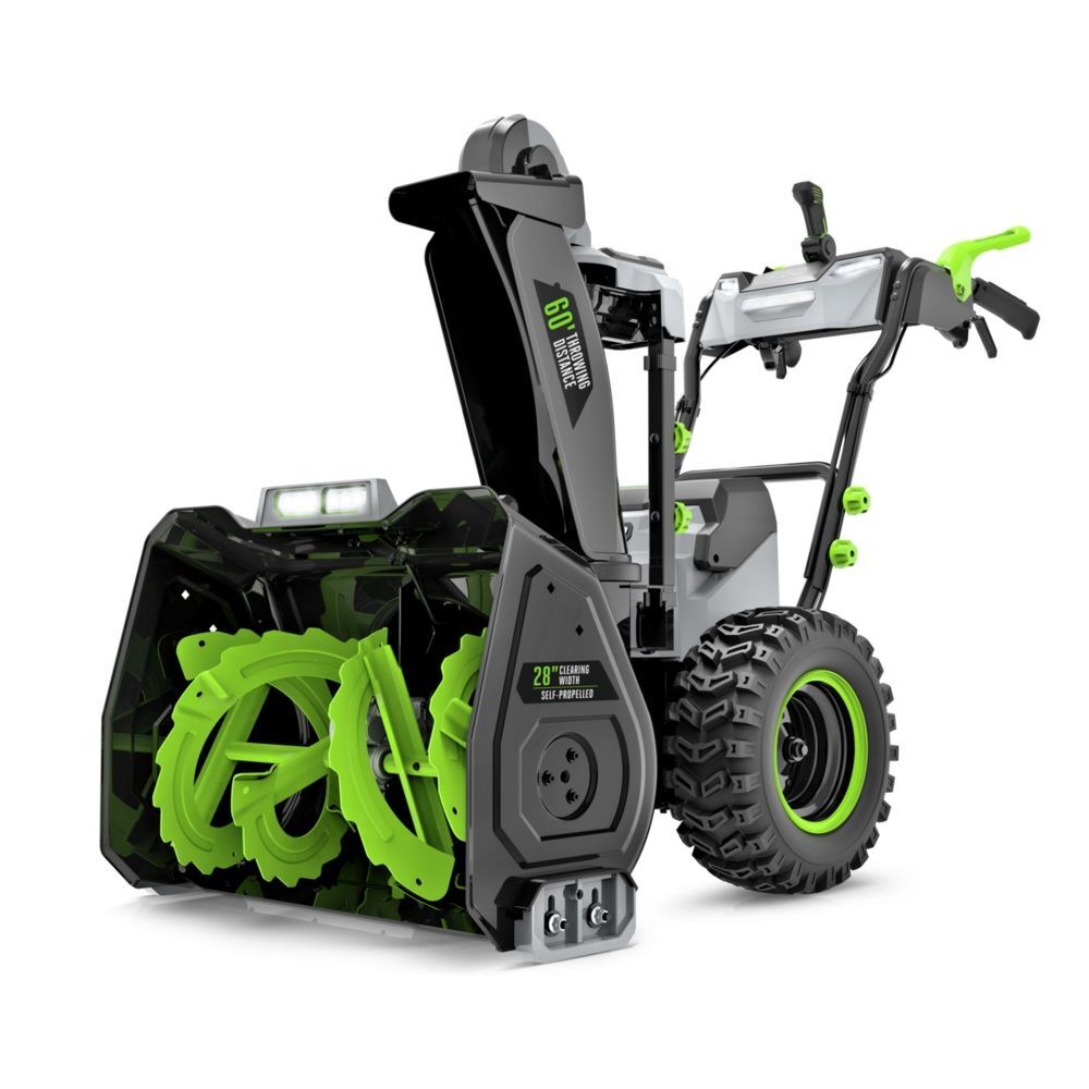 EGO POWER+ Battery Powered Two-Stage Self-Propelled Peak Power Snow Blower, 28-In